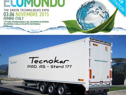 Tecnokar en Ecomondo 2015 - Feria de Rimini